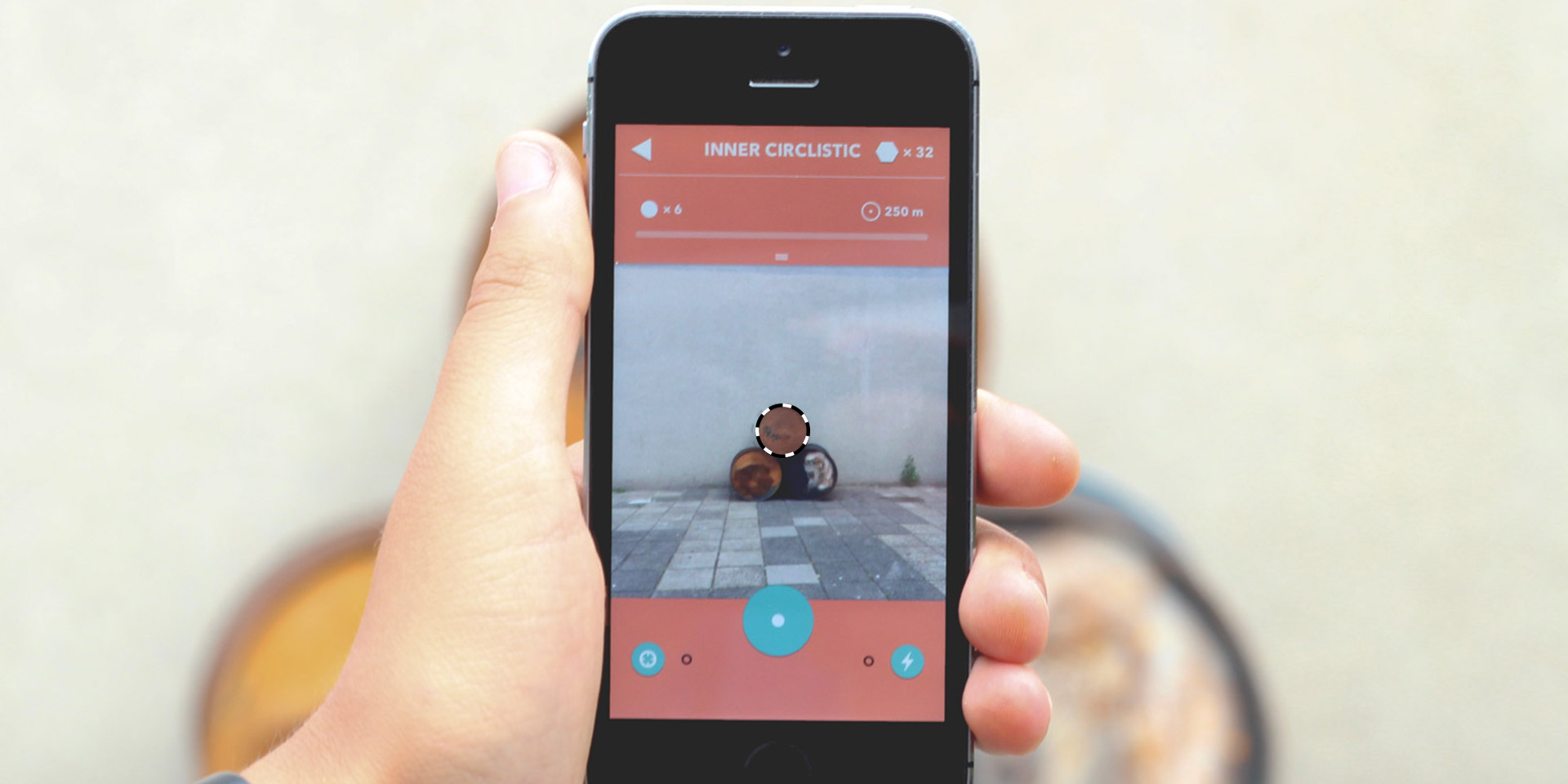 Someone playing Cucalu